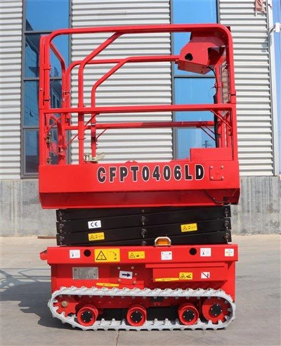 Platform Angkat Gunting Perayap Kecil