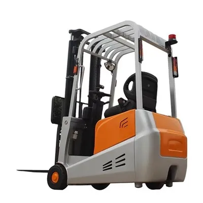 Truk Forklift Listrik Tiga Roda Truk Forklift Penyeimbang Listrik
